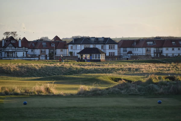 Gullane 2nd tee